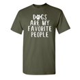 thumbnail image 1 of Dogs are My Favorite People Sarcastic Funny Saying Graphic T Shirt Adult Humor Fit Well Tee Christmas Apparel Gift Birthday Anniversary Novelty Premium Tshirt, 1 of 5