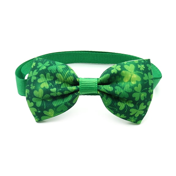 Dogs Flower Collar Festive Shamrocks for Small Girl Dogs Cats Dog Collar Necklaces Flower Costumes