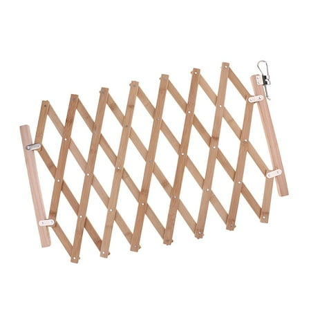 Dogs Gate for Doorway, Stairs, Foldable Wooden, Pet Puppy Fence