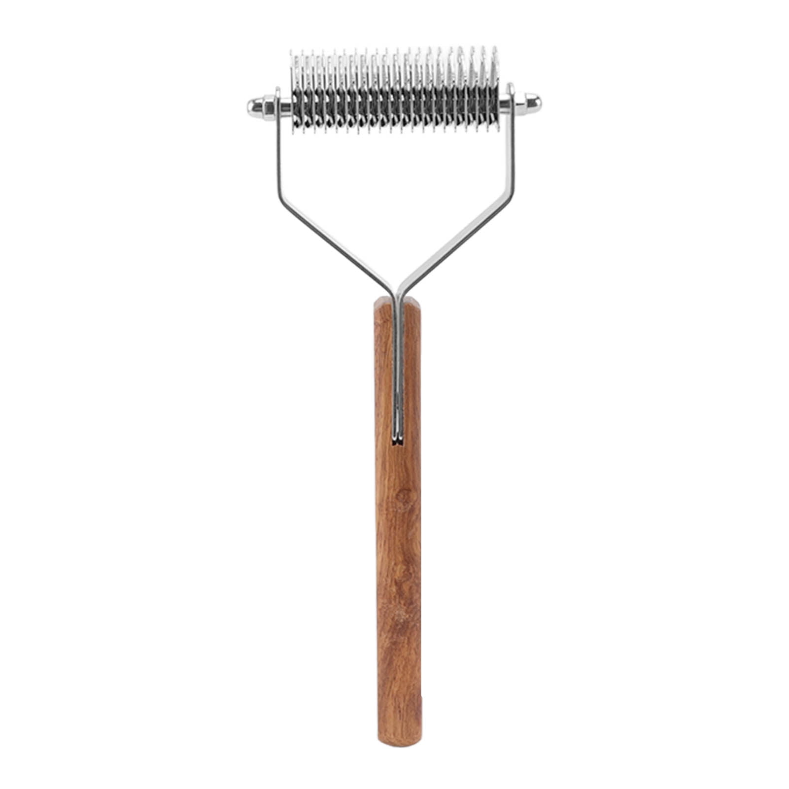 Dogs Grooming Rake Multipurpose 2 in 1 Stainless Steel Double Sided Pet