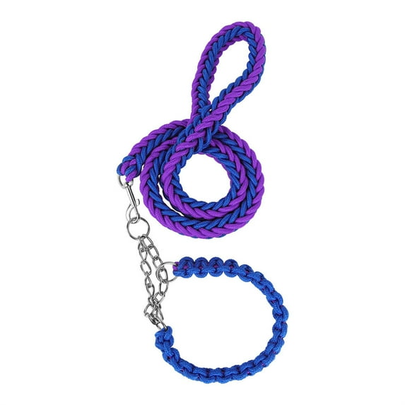 Dogs Leash for Outdoor Walking NoPull Pet Training Leads Practical Nylon Leash Adjustable Traction Rope for Large Dogs