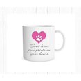 thumbnail image 1 of Dogs Leave Paw Prints on Your Heart Mug Dog Coffee Cup, Best Friend, 1 of 5