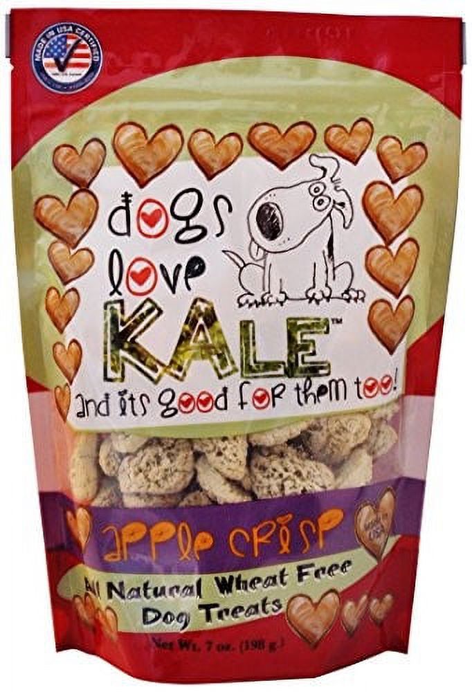 Dogs Love Kale Apple Crisp Dog Treats, 7 Oz