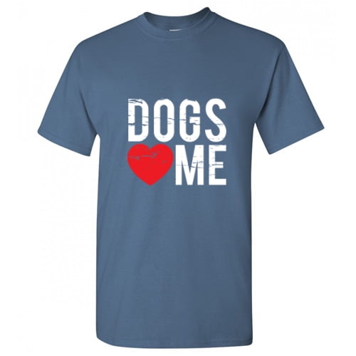 Dogs Love Me Christmas Apparel Adult Humor Novelty Sarcastic Premium Tshirt Xmas Holiday Anniversary Gift Hilarious Funny Graphic Tees