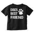 thumbnail image 1 of Dogs Mans Best Friend Cute Toddler Boy Girl T Shirt Infant Toddler Brisco Brands 12M, 1 of 6
