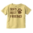 thumbnail image 1 of Dogs Mans Best Friend Cute Toddler Boy Girl T Shirt Infant Toddler Brisco Brands 18M, 1 of 6