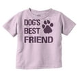 thumbnail image 1 of Dogs Mans Best Friend Cute Toddler Boy Girl T Shirt Infant Toddler Brisco Brands 2T, 1 of 6