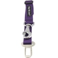 thumbnail image 1 of Dogs My Love Adjustable 15"-25 Long Leash Car Seat Dog Safety Belt 1" Wide Vehicle Lead Large (Purple), 1 of 2