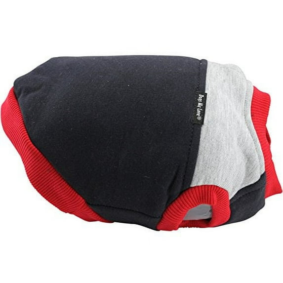 Dogs My Love Cold Weather Sweater 6 Sizes Coat Blue/Grey (Size3 Chest Girth: 20.5)