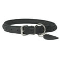 thumbnail image 1 of Dogs My Love, High Quality Genuine Leather Rolled Dog Collar 15"-18" neck, 1 of 5
