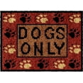 thumbnail image 1 of Dogs Only Paws Latch Hook Kits Rug Crochet Yarn Pre-Printed Cushion Embroidery Needlework Carpet Cover Hook and Latch Kit Tapestry Christmas Home Decoration 52x38cm, 1 of 5