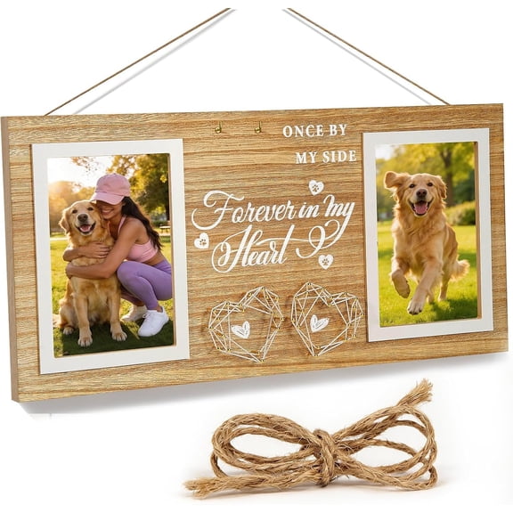 Dogs Picture Frame Memorial Gifts for Loss of