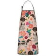 thumbnail image 1 of Dogs with Pioneer Flower Apron-Garden Aprons for Women with Pockets-Cotton Linen Waterproof Kitchen Cooking Gardening Aprons Adjustable for Kitchen,Cooking,BBQ and Salon 33x27 Inch, 1 of 7