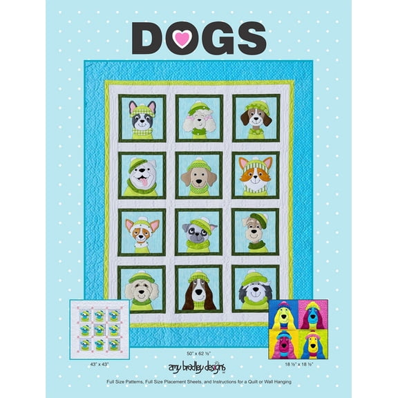 Dogs Quilt Pattern