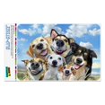 thumbnail image 1 of Dogs Smile Selfie Retriever German Shepherd Home Business Office Sign, 1 of 7