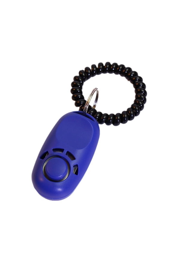 Dogs Training Clickers Plastic Pet Dogs Trainer Tool Stretch Help Wrist Rope Sound Keychains Dogs Training Clickers