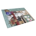 thumbnail image 1 of Dogs Vet Visit Glass Cutting Board Large PPP3196LCB, 1 of 2