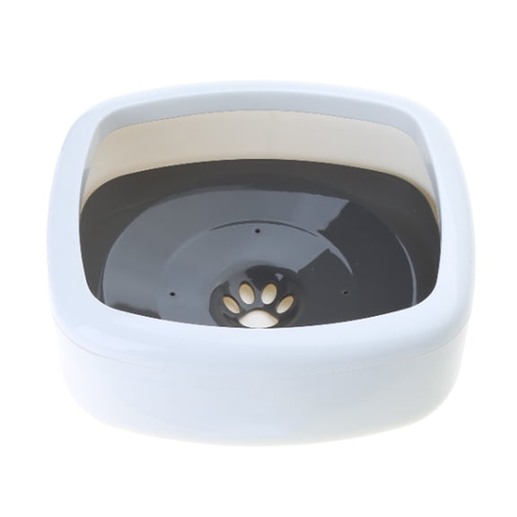 Dogs Water Bowl Machine Carried Floating Bowl Water Bowl Slowing Water Feeder Dispenser Anti-overflow Pet Fountain