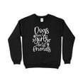 thumbnail image 1 of Dogs are Girls Best Friends, Sweatshirt, Dog Mom Sweatshirt, Pet Lover Sweatshirt, 1 of 9