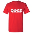 thumbnail image 1 of Dogs because People Suck Sarcastic Humor Graphic Funny T Shirt, 1 of 5