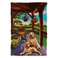 thumbnail image 1 of Dogs on Porch | Rug Making Latch Hooking Kit, 1 of 9