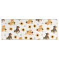 thumbnail image 1 of Dogs with Sunflowers Kitchen Rug Mat,Kitchen Runner Rugs Non Skid Washable,Decorative Kitchen Floor Mats for Kitchen,Sink,Laundry,17"X47", 1 of 5