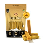 Dogsee Chew Himalayan Yak Chews Long Lasting Dental Dog Treats Large 1 lb (4 Bars)