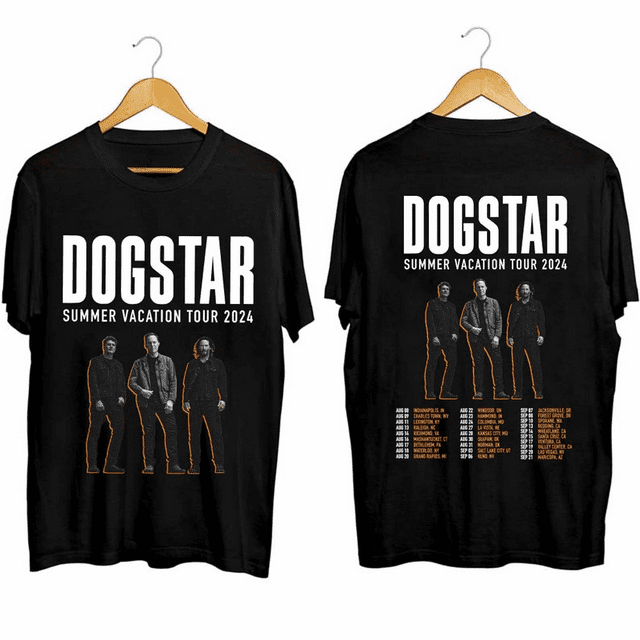 Dogstar Summer Vaction US Tour 2024 Shirt, Dogstar Band Fan Shirt