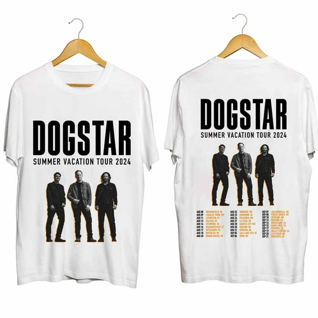 Dogstar Summer Vaction US Tour 2024 Shirt, Dogstar Band Fan Shirt