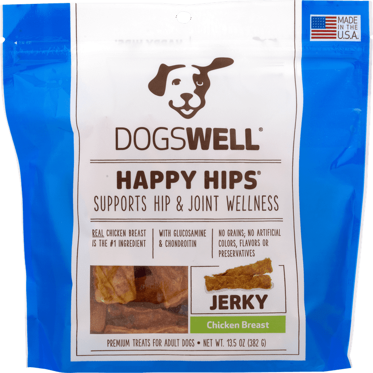 Dogswell Hip & Joint Jerky Treats, Chicken Breast Dogswell Hip & Joint Jerky Treats, Chicken Breast