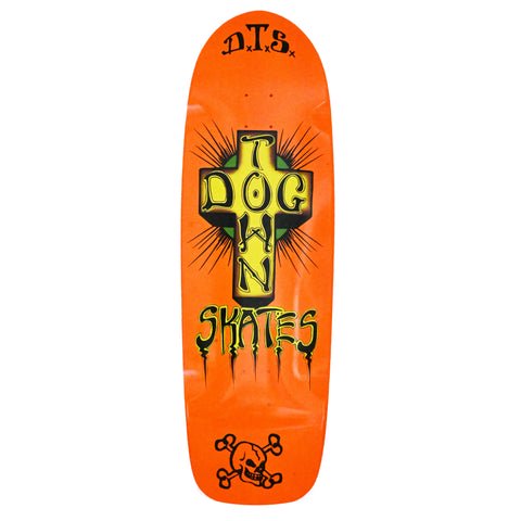 Dogtown DT Biggest Boy Skateboard Deck - 10" X 33.45" Neon Orange (Deck Only)