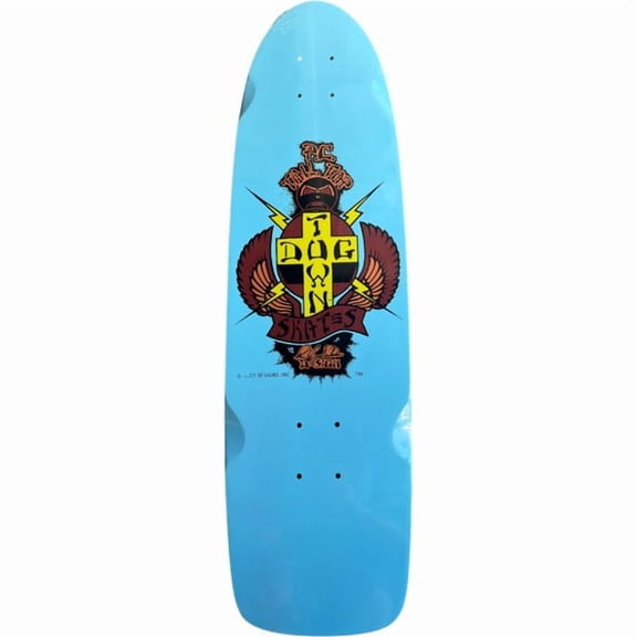 Dogtown Skateboards PC Tail Tap 70's Classic Sky Dip Skateboard Deck - 8.37" x 30" (Deck Only)