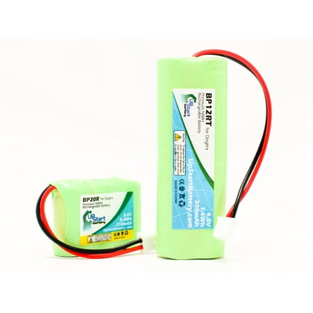 Dogtra 280 NCP Transmitter and Receiver Battery - Replacement for Dogtra BP12RT and BP20R Dog Training Collar Battery