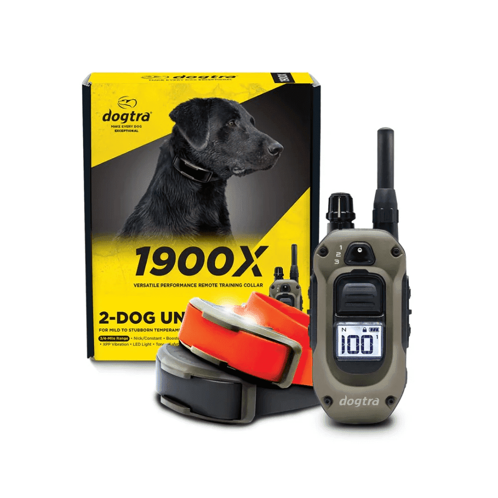 Dogtra 1900X 2‑Dog Remote Training Collar – Model 1900X‑2, ¾‑Mile - Main Image
