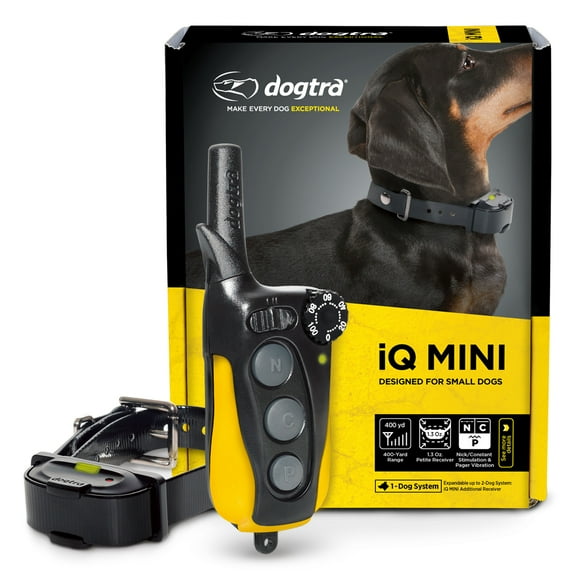 Dogtra iQ MINI Remote Dog Training Collar Rechargeable Waterproof Mini