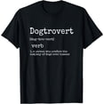 thumbnail image 1 of Dogtrovert Definition, Funny Dog Shirts For Women Men, Dog T-Shirt, 1 of 3