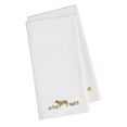 thumbnail image 1 of Dogue De Bordeaux Easter White Embroidered Kitchen Towel - Set of 2, 1 of 1