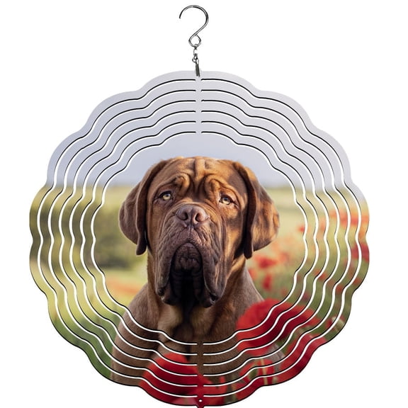 Dogue De Bordeaux Wind Spinner