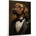 thumbnail image 1 of Doguede Bordeaux Wall Art Abstract Dog Posters - Doguede Bordeaux Dog Canvas Wall Art For Bedroom Decor - Art Prints - Birthday Gifts For Girls, 1 of 6