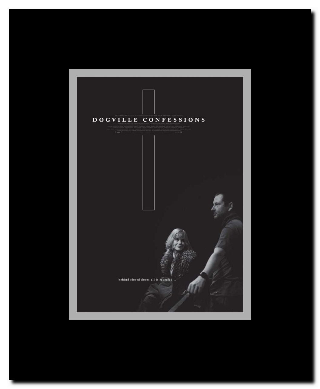 Dogville Confessions Framed Movie Poster