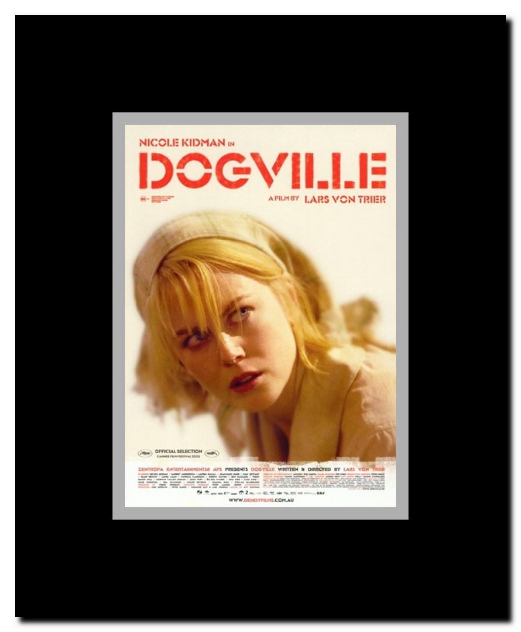 Dogville Framed Movie Poster