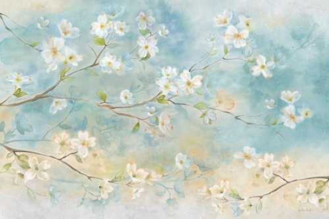 Dogwood Branches Canvas Art - Cynthia Coulter (12 x 18)