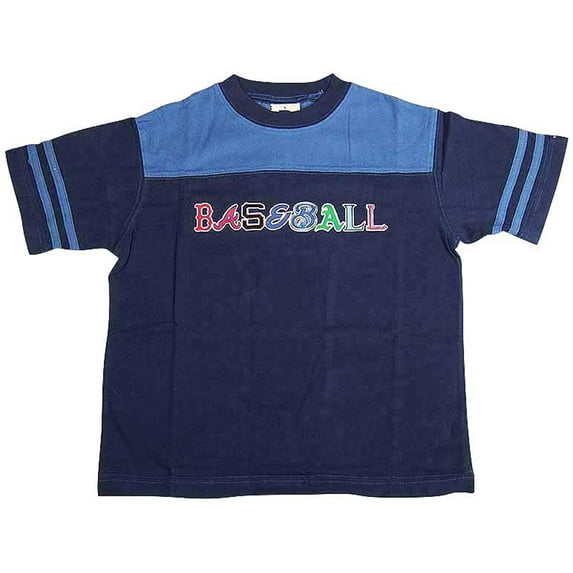 Dogwood Little Boys Short Sleeve Screen Print 100% Cotton T - Shirt Tops 11639-6 (navy)