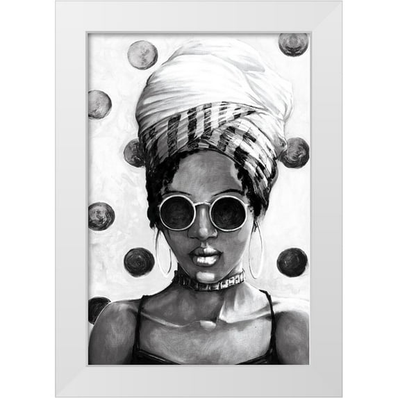Dogwood Portfolio 17x24 White Modern Wood Framed Museum Art Print Titled - 90s Mood