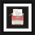thumbnail image 1 of Dogwood Portfolio 26x26 Black Ornate Wood Framed with Double Matting Museum Art Print Titled - Dear Santa, 1 of 4
