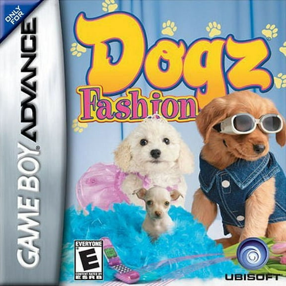 Pre-Owned Dogz Fashion Gameboy Advance GBA, by Ubisoft, for Nintendo, Simulation