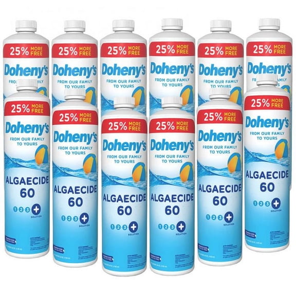 Doheny's Algaecide 60 - 12 x 40 oz. Bottle