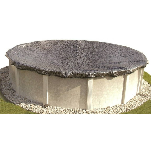 Doheny's Commercial-Grade Winter Pool Covers for Above Ground Pools - 21' Round Mesh - Hi-Tech Micro