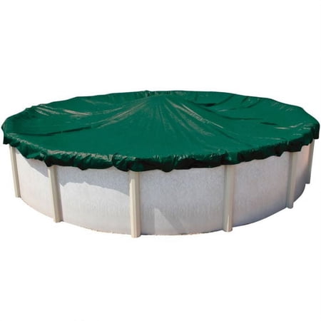 Doheny's Commercial-Grade Winter Pool Covers for Above Ground Pools - 33' Round Solid - 12 Yr.