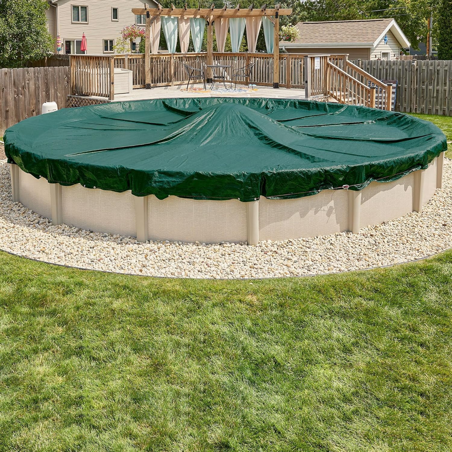 Doheny’s Commercial-Grade Winter Pool Covers for Above Ground Pools ...